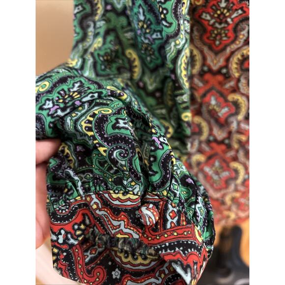 Alice and Olivia Sheila Paisley Long Sleeve Tie Front Blouse Top Sz XS New - Picture 9 of 13